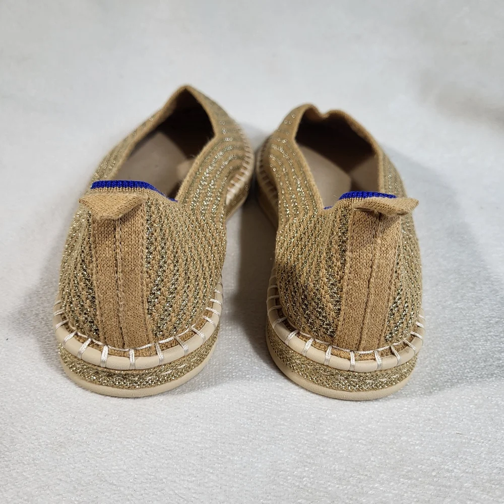 Rothy's Tan Espadrilles Slip-On Comfort Women’s Size 10.5